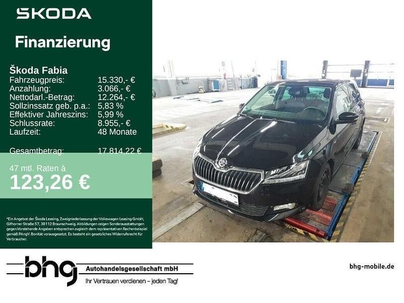 Gebraucht Skoda Fabia Drive 95 PS (69 kW) 2021 Schwarz Limousine