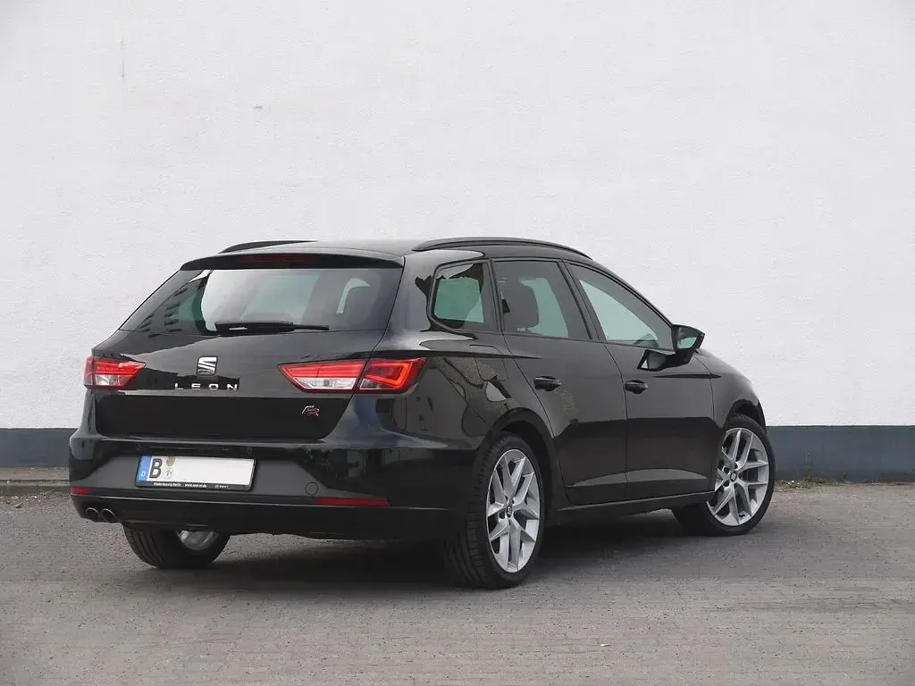 Gebraucht Seat Leon ST FR 125 PS (91 kW) 2014 Schwarz Kombi