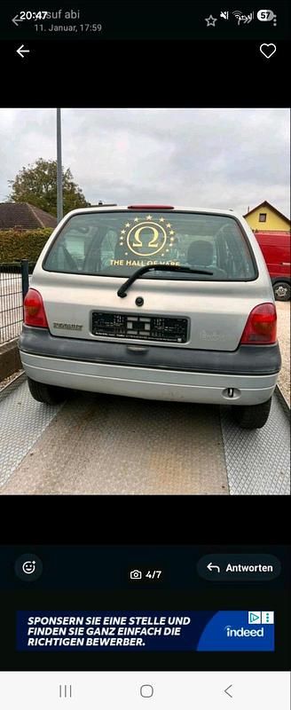 Usata Renault Twingo 75 CV (55 kW) 2004 Argento Utilitaria