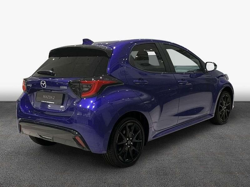 Neu Mazda 2 Homura-Line 92 PS (67 kW) 2025 Glas blue Limousine