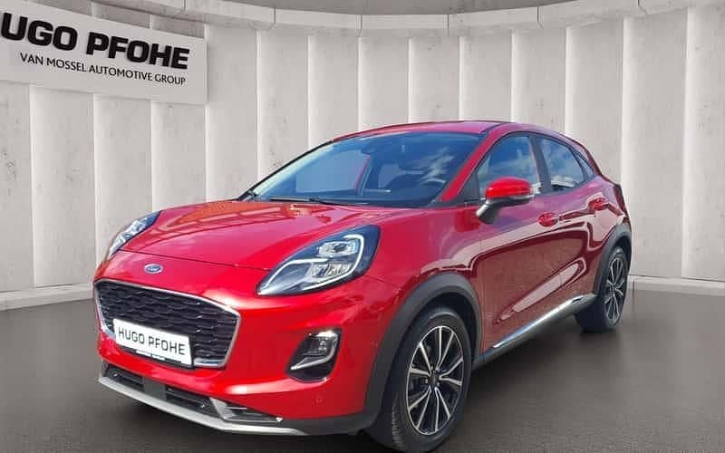 Rot Gebraucht 2021 Ford Puma Gen-E Titanium X SUV | 18.450 € (Guter Preis) - Bild 1/4