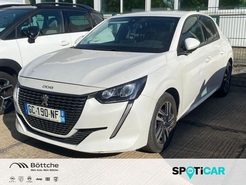 Weiß Gebraucht 2021 Peugeot 208 Allure Kleinwagen | 12.500 € (Superpreis) - Bild 1/4