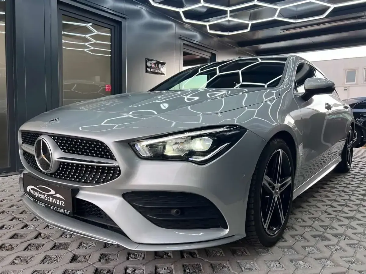 Gebraucht Mercedes CLA200 AMG 150 PS (110 kW) 2020 Amg iridiumsilber metallic Kombi