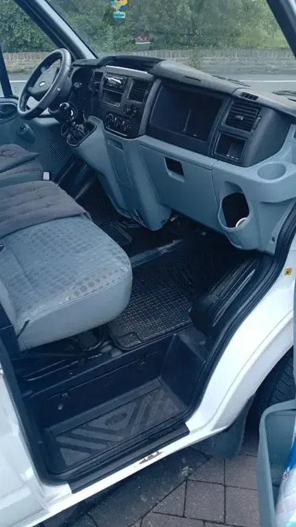 Gebraucht Ford Transit 101 PS (74 kW) 2014 Weiß Van / Kleinbus