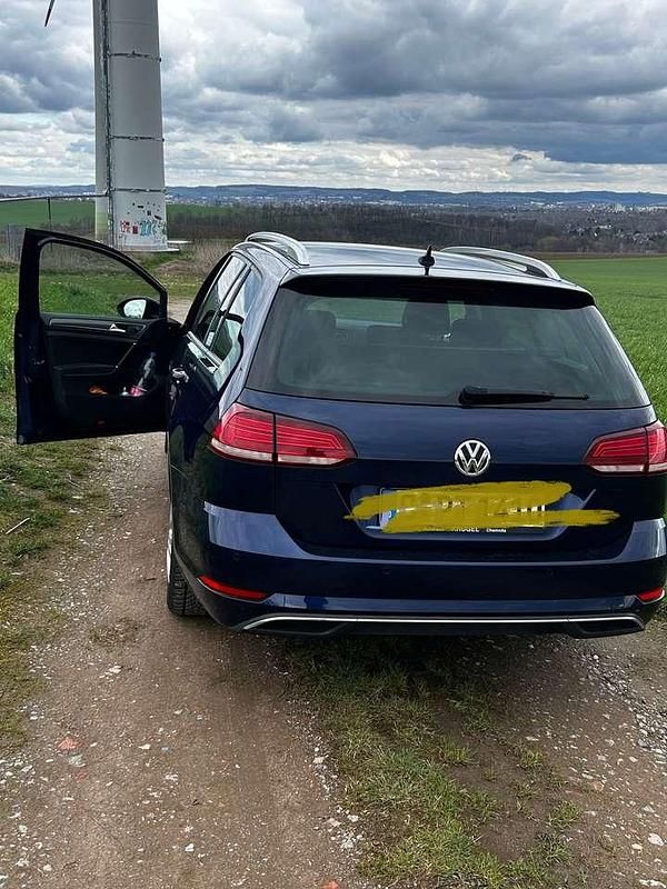 Gebraucht VW Golf VII Join 116 PS (85 kW) 2018 Blau Kombi