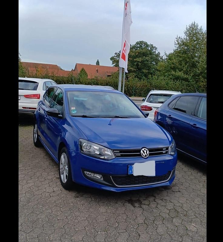 Blau Gebraucht 2012 VW Polo Life Kleinwagen | 4.200 € (Superpreis) - Bild 1/4