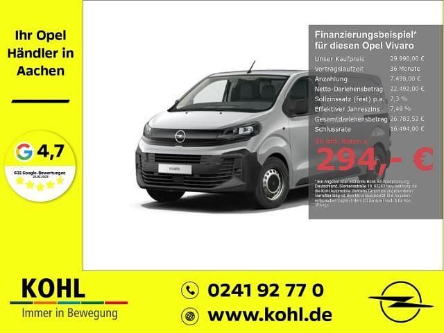 Grau Neu 2025 Opel Vivaro Van | 29.990 € (Fairer Preis) - Bild 1/4
