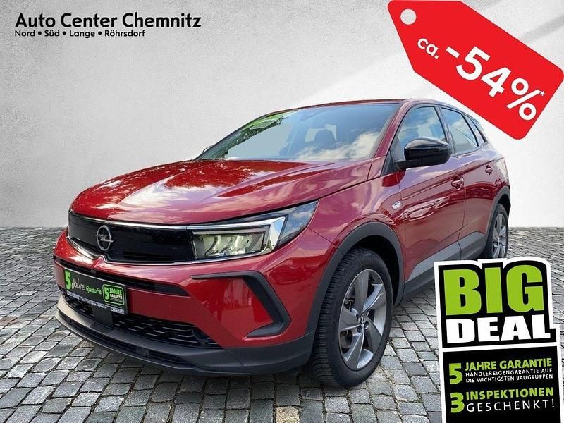 Rubin rot Gebraucht 2022 Opel Grandland X Edition SUV | 20.911 € (Superpreis) - Bild 1/4
