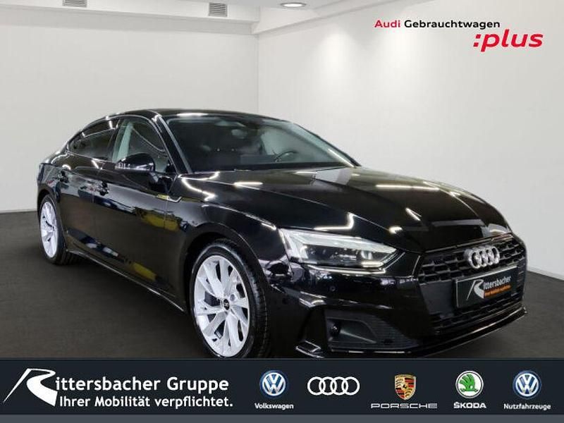 Mythosschwarz metallic Gebraucht 2023 Audi A5 Advanced Plus Coupé | 36.990 € (Fairer Preis) - Bild 1/4