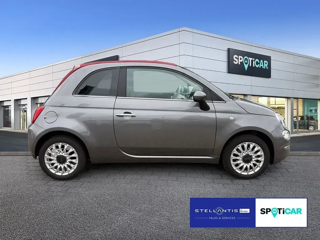 Gebraucht Fiat 500C Basis 69 PS (50 kW) 2024 Grau Cabrio