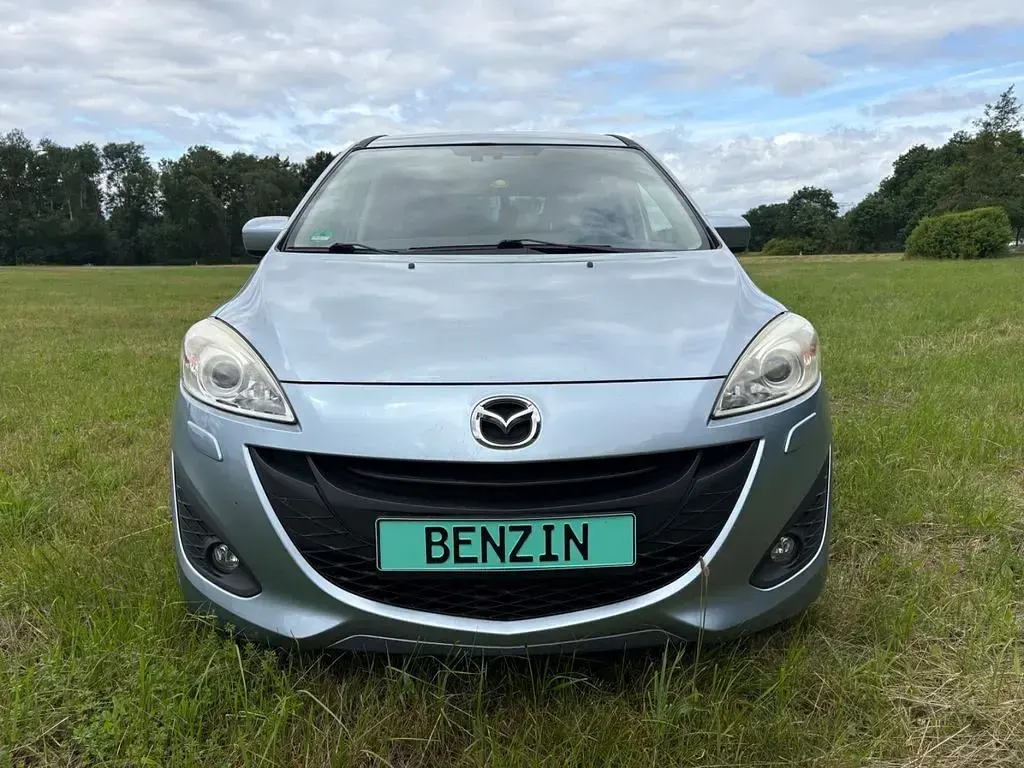 Gebraucht Mazda 5 Center-Line 150 PS (110 kW) 2011 Blau Van / Kleinbus
