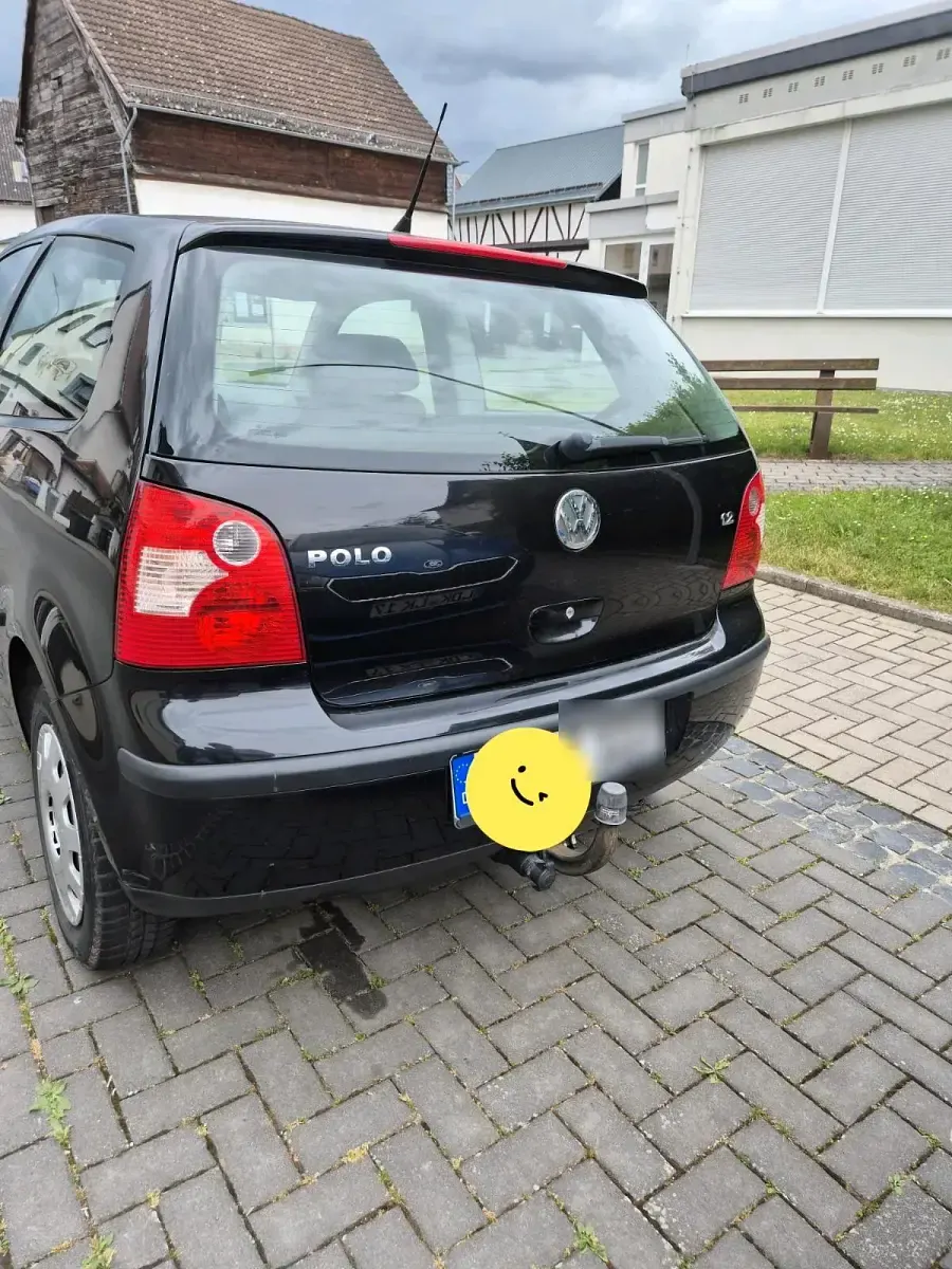 Gebraucht VW Polo 64 PS (47 kW) 2003 Schwarz Kleinwagen