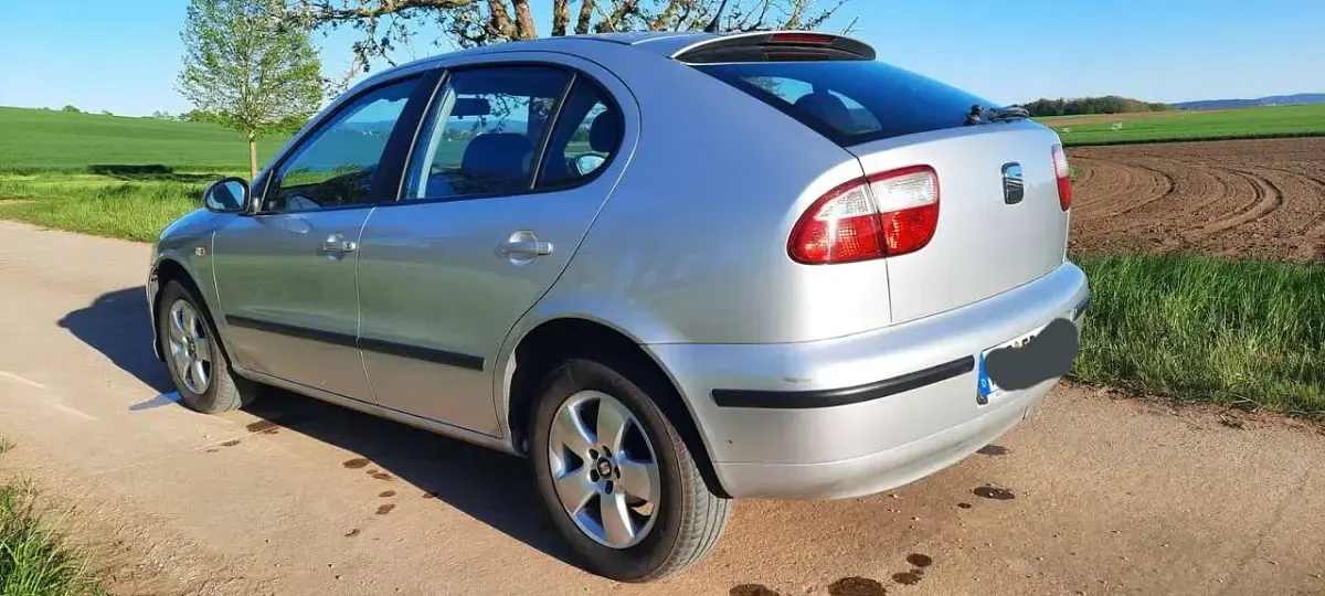 Gebraucht Seat Leon 105 PS (77 kW) 2004 Silber Kleinwagen