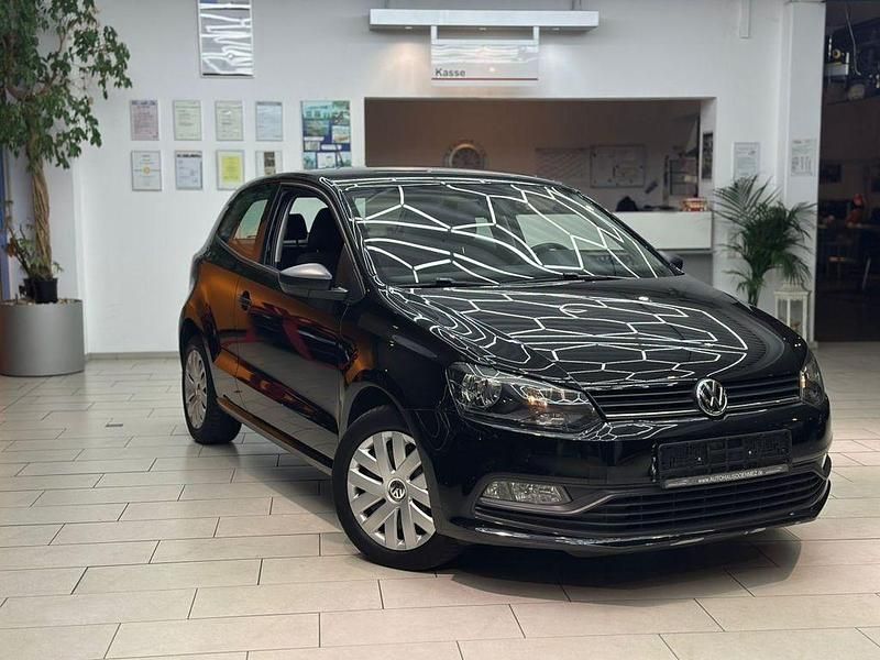 Schwarz Gebraucht 2015 VW Polo Trendline Kleinwagen | 8.950 € (Fairer Preis) - Bild 1/4