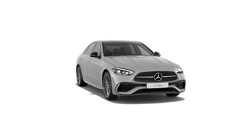 Grau Neu 2025 Mercedes C180 Premium Plus Limousine | 57.953 € - Bild 1/4