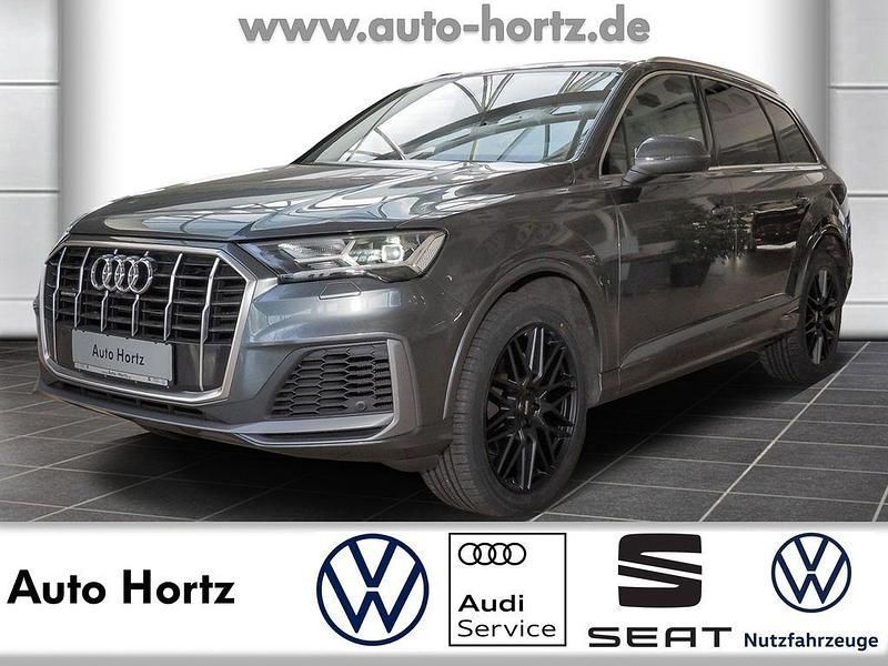 Daytonagrau Gebraucht 2019 Audi Q7 S-Line SUV | 49.850 € (Teuer) - Bild 1/4