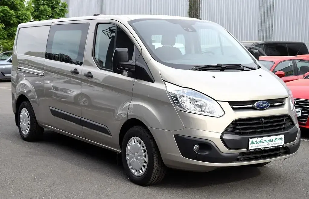 Gebraucht Ford Transit Custom 125 PS (91 kW) 2014 Tectonic silver Van / Kleinbus