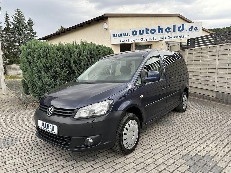 Blau Gebraucht 2012 VW Caddy Maxi Van / Kleinbus | 14.950 € (Teuer) - Bild 1/4