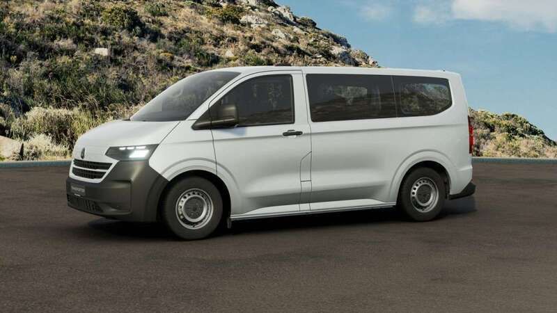 Neu VW T6.1 150 PS (110 kW) 2025 Clear white (weiß) Van