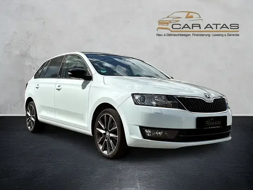 Second-hand Skoda Rapid 110 CP (80 kW) 2015 Alb Hatchback