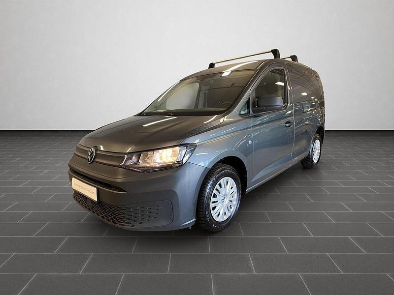 Indiumgrau metallic (metallic) Gebraucht 2022 VW Caddy Van / Kleinbus | 15.900 € (Superpreis) - Bild 1/4