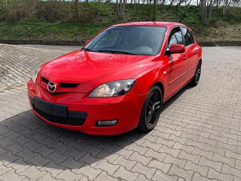 Gebraucht Mazda 3 Active Plus 143 PS (105 kW) 2008 Rot Limousine