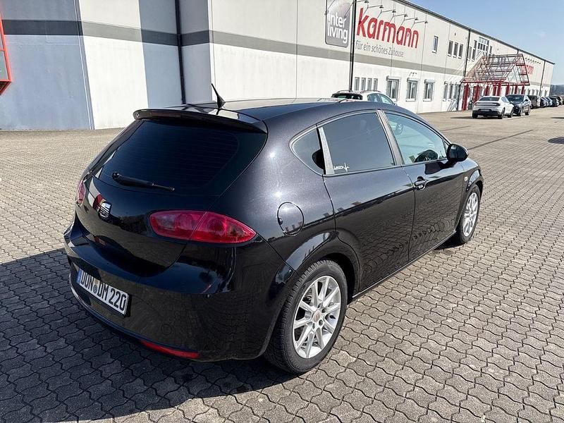 Gebraucht Seat Leon 125 PS (91 kW) 2009 Schwarz Kleinwagen