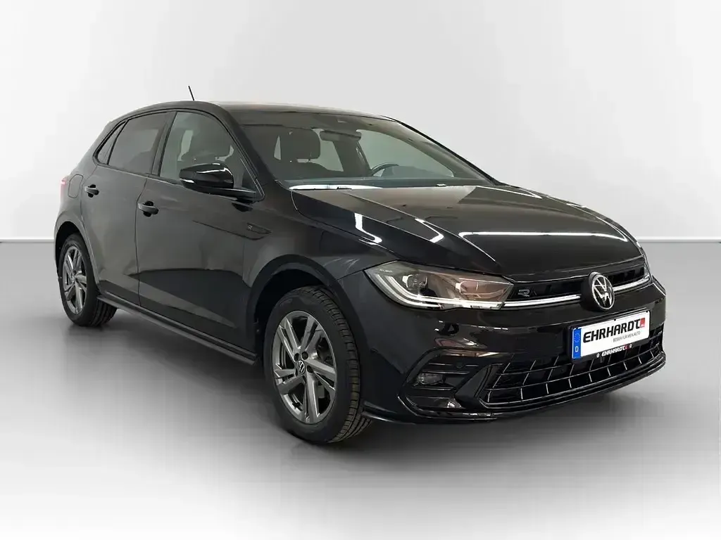 Gebraucht VW Polo R-line 110 PS (80 kW) 2022 Schwarz Kleinwagen