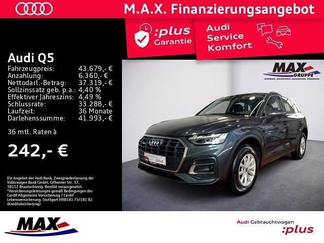 Manhattangrau metallic Gebraucht 2024 Audi Q5 Basis SUV | 43.679 € (Guter Preis) - Bild 1/3