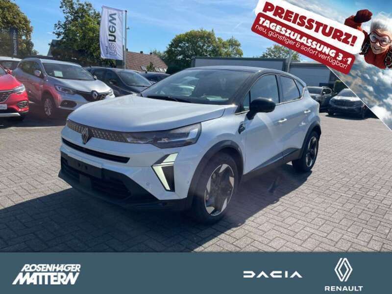 Weiss qnc+schwarz gne Gebraucht 2024 Renault Captur Techno SUV | 26.950 € (Fairer Preis) - Bild 1/4
