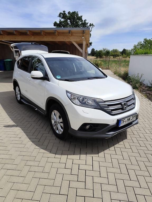 Weiß Gebraucht 2013 Honda CR-V Elegance SUV | 8.500 € (Guter Preis) - Bild 1/4