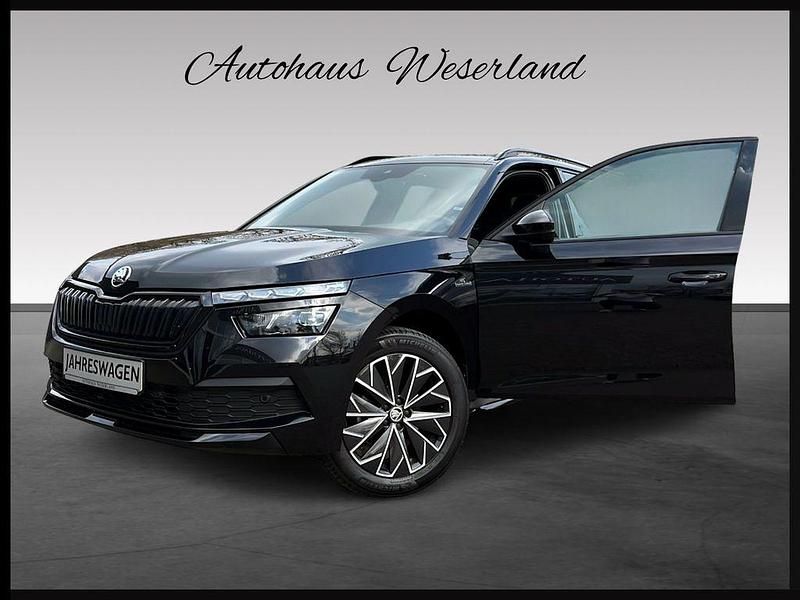 Schwarz Gebraucht 2023 Skoda Kamiq Monte Carlo SUV | 25.490 € (Etwas zu teuer) - Bild 1/2