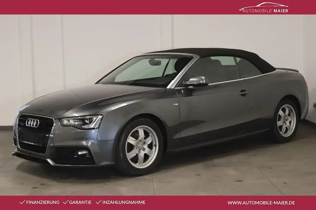 Gebraucht Audi A5 Cabriolet S-Line 190 PS (139 kW) 2016 Grau Cabrio
