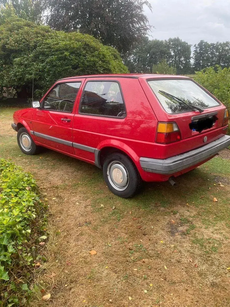 Gebraucht VW Golf III 54 PS (39 kW) 1991 Rot Kleinwagen