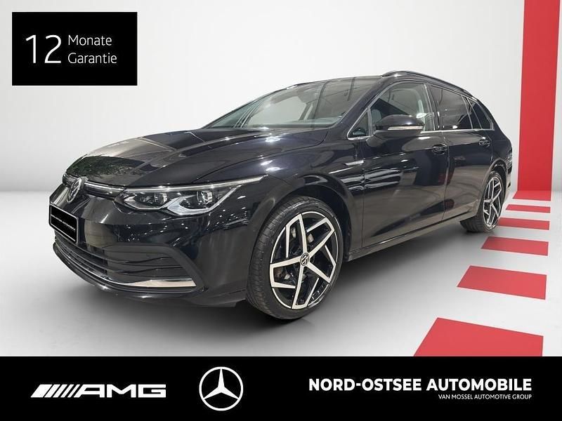 Schwarz Gebraucht 2021 VW Golf VIII Style Kombi | 18.490 € (Superpreis) - Bild 1/4