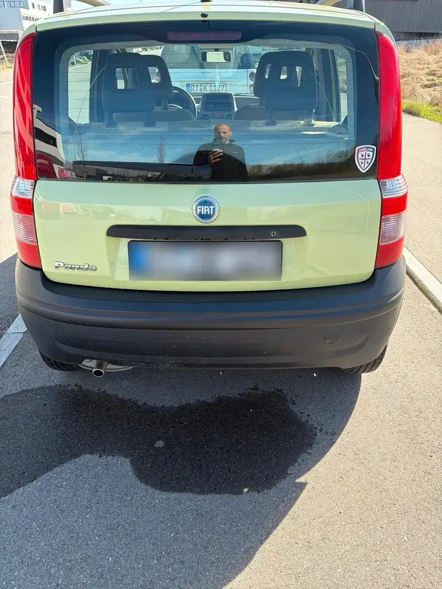 Używany Fiat Panda 54 KM (39 kW) 2005 Zielony Hatchback