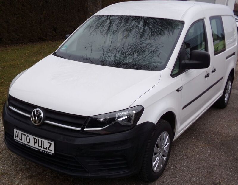 Weiß Gebraucht 2017 VW Caddy Maxi Van / Kleinbus | 12.999 € (Fairer Preis) - Bild 1/4