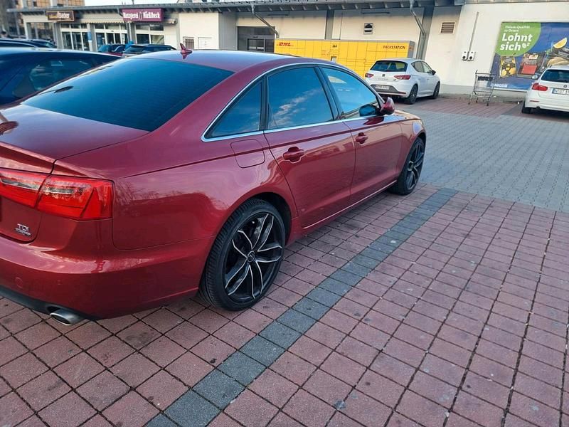 Rot Gebraucht 2012 Audi A6 Limousine | 10.999 € (Fairer Preis) - Bild 1/4