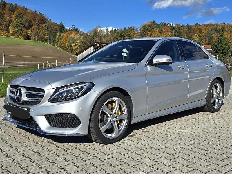 Gebraucht Mercedes C180 AMG line 156 PS (114 kW) 2014 Silber Limousine