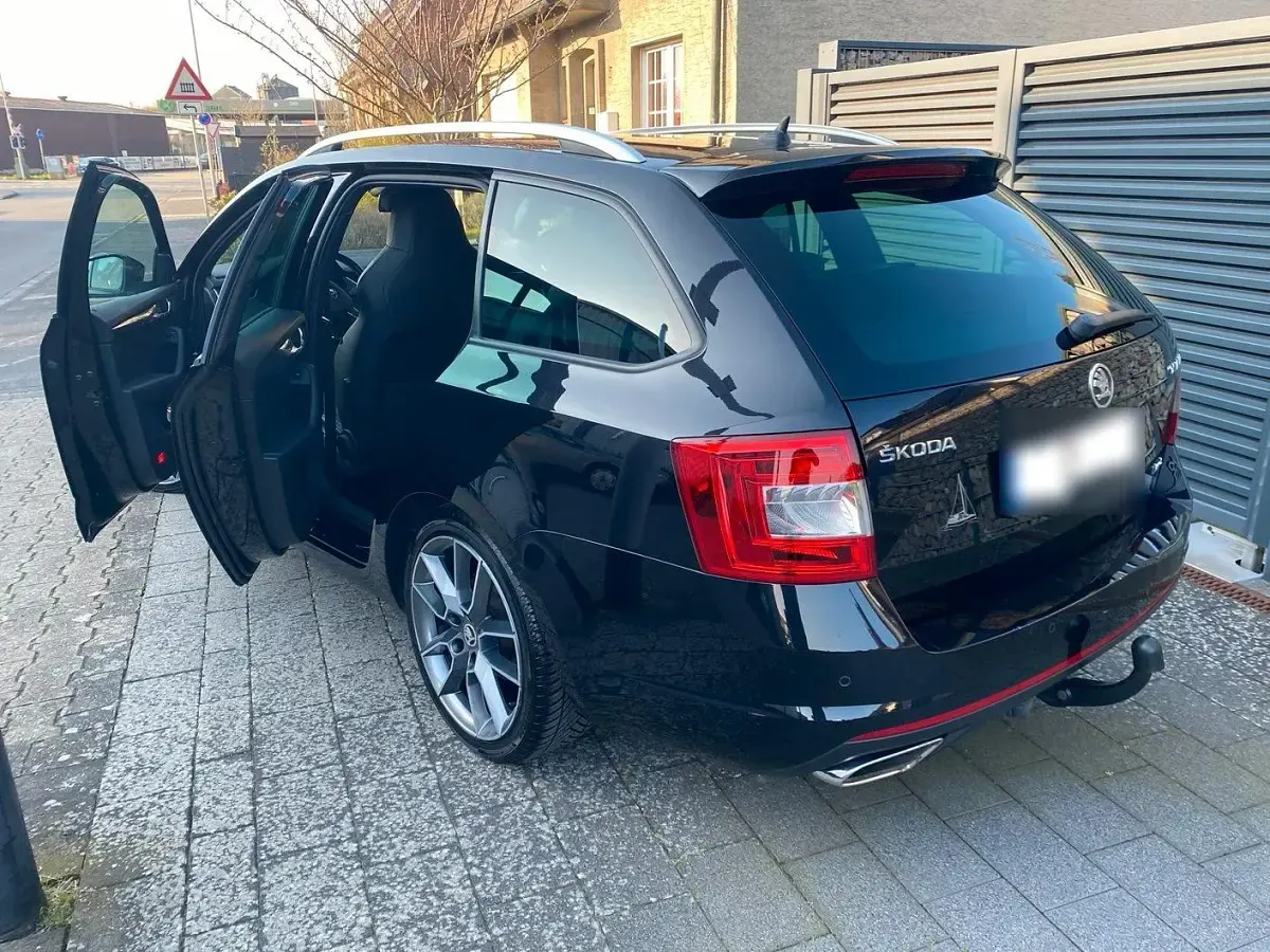 Gebraucht Skoda Octavia RS 184 PS (135 kW) 2014 Schwarz Kombi