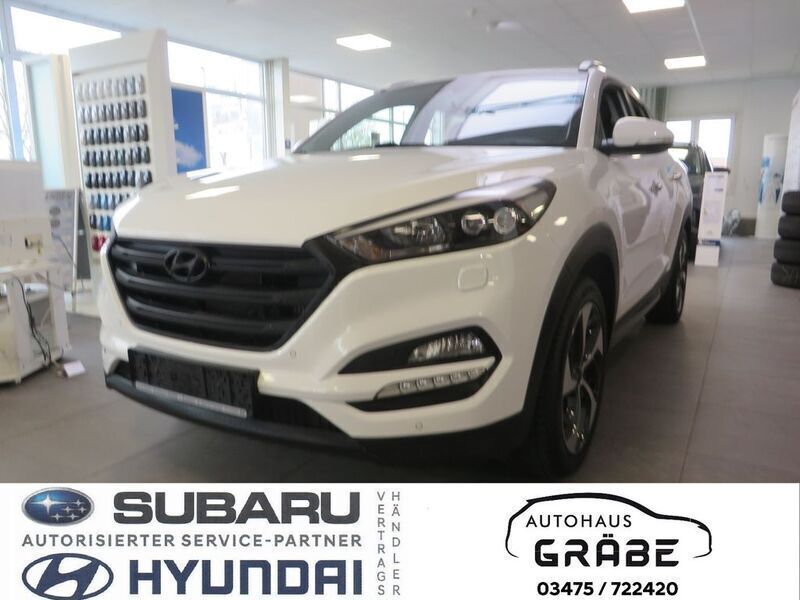 Gebraucht Hyundai Tucson Premium 177 PS (130 kW) 2017 Weiß SUV