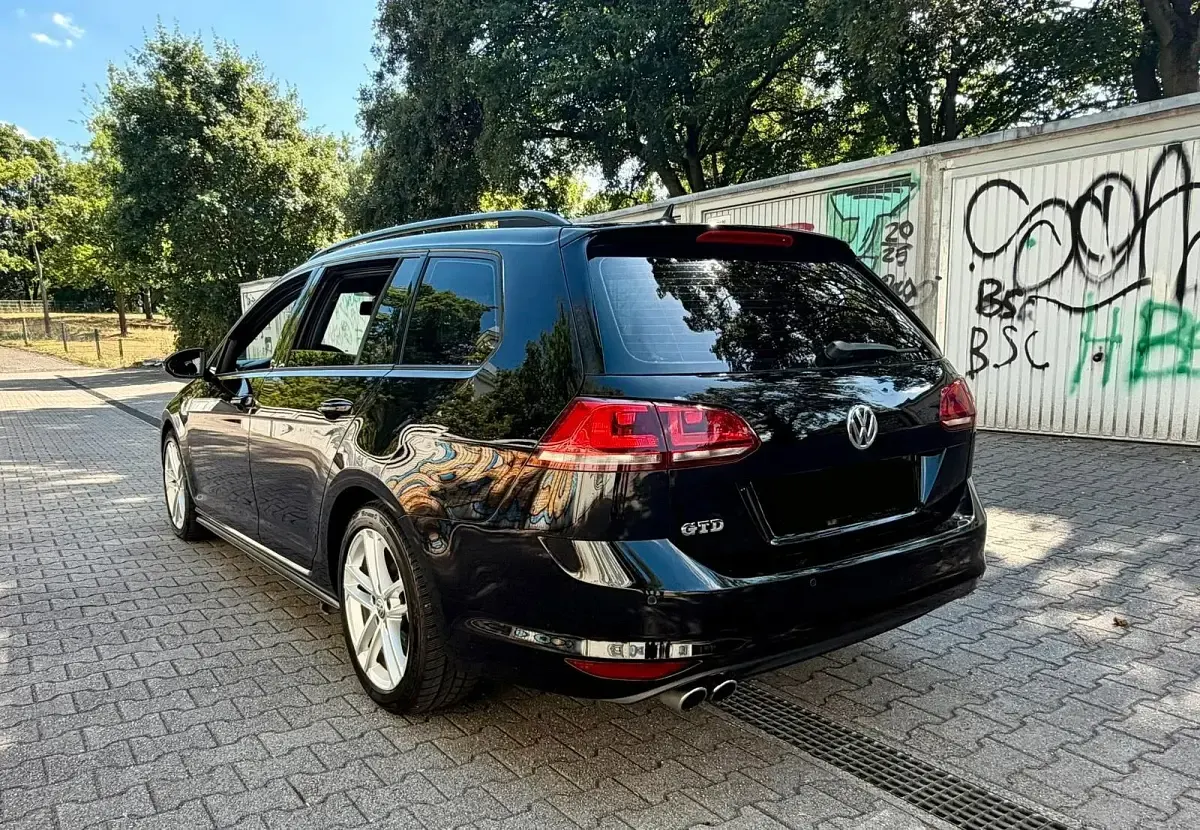 Gebraucht VW Golf VII GTD 184 PS (135 kW) 2016 Schwarz Kombi