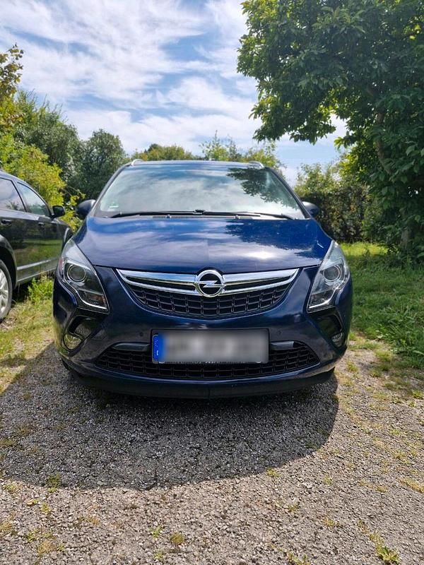 Blau Gebraucht 2015 Opel Zafira Tourer Van / Kleinbus | 6.000 € (Fairer Preis) - Bild 1/4