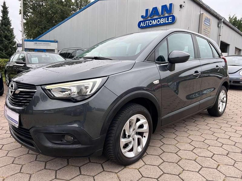Grau Gebraucht 2018 Opel Crossland X Edition SUV | 8.990 € (Superpreis) - Bild 1/4