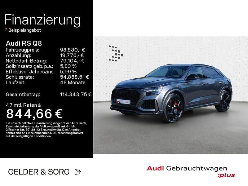 Grau Gebraucht 2023 Audi RS Q8 Sport SUV | 98.880 € (Guter Preis) - Bild 1/4