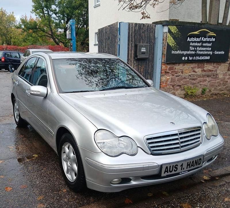 Silber Gebraucht 2000 Mercedes C180 Elegance Limousine | 4.699 € (Teuer) - Bild 1/4