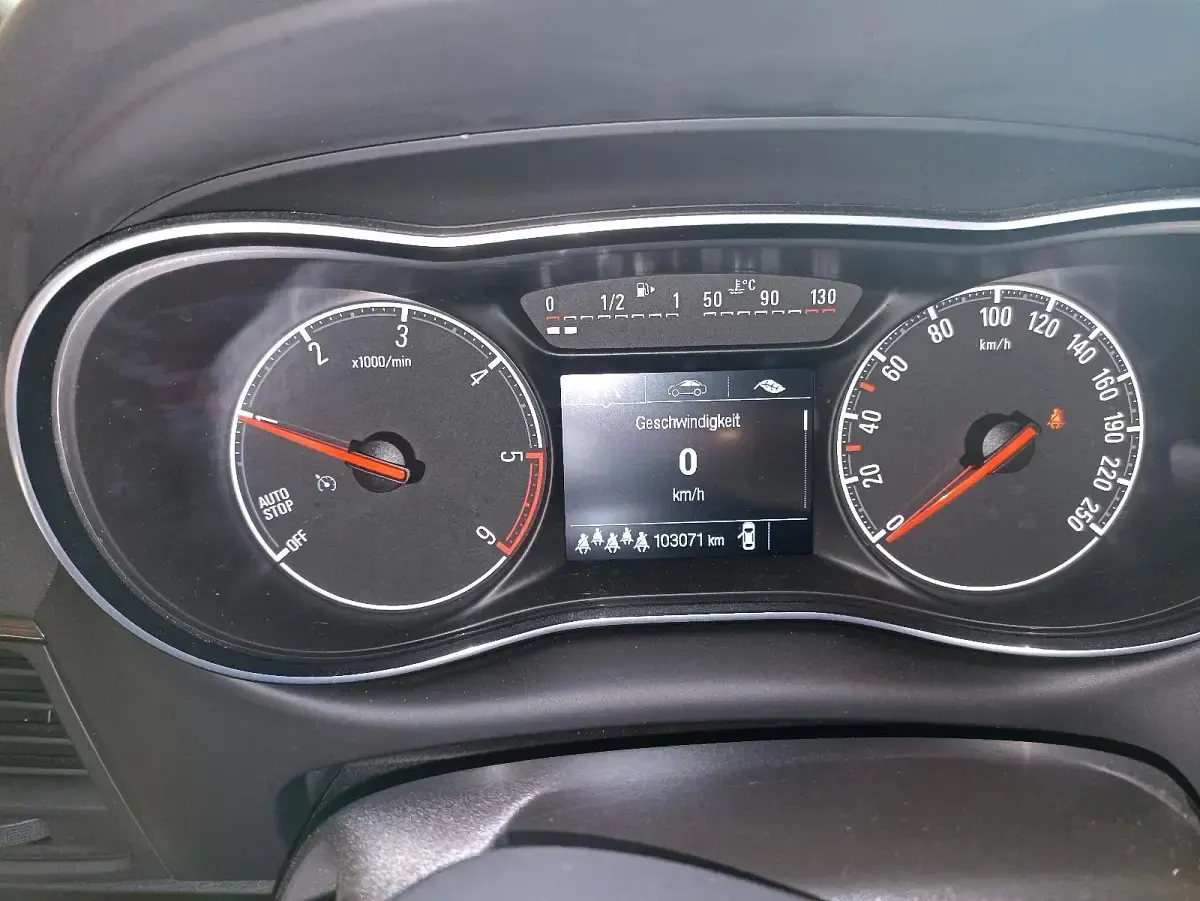 Gebraucht Opel Zafira Tourer 170 PS (125 kW) 2017 Silber Van / Kleinbus