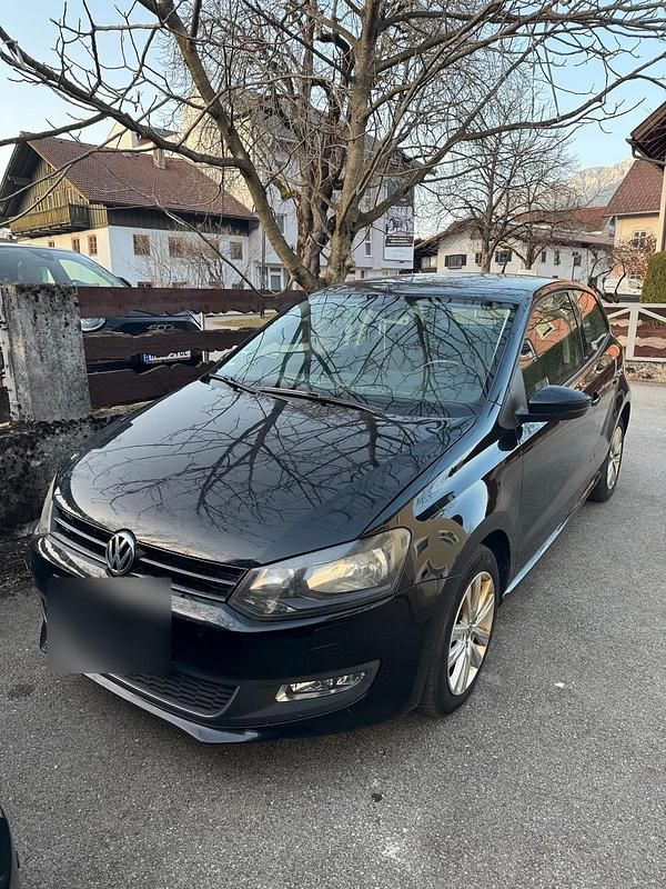 Gebraucht VW Polo Style 90 PS (66 kW) 2012 Schwarz Kleinwagen
