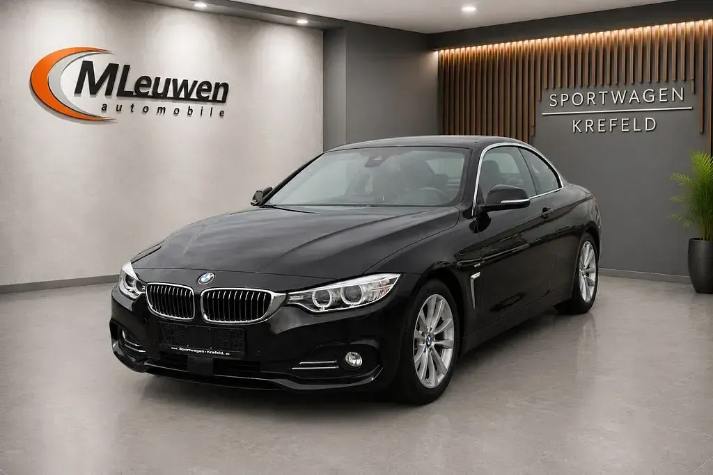 Gebraucht BMW 420 184 PS (135 kW) 2014 Black sapphire metallic Cabrio