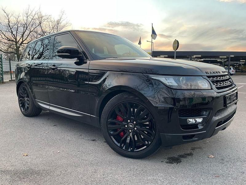 Schwarz Gebraucht 2017 Land Rover Range Rover Sport Black Edition SUV | 25.990 € (Superpreis) - Bild 1/4